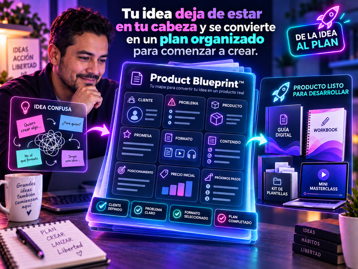 Vista de Digital Product Idea Lab™: Blueprint™